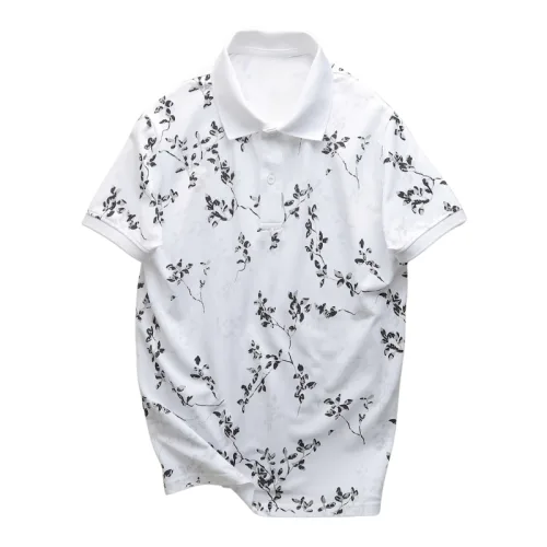 Áo Polo Nam Big Size In Họa Tiết Lá Nổi Bật