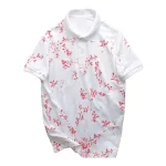 Áo Polo Nam Big Size In Họa Tiết Lá Nổi Bật