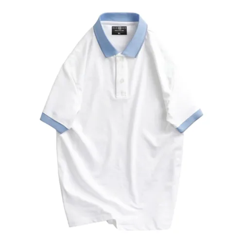 Áo thun nam cổ bẻ họa tiết độc đáo, size 3XL