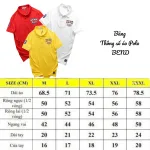 Áo thun nam cổ bẻ CS245 có size 3X, in logo trước ngực và tay áo