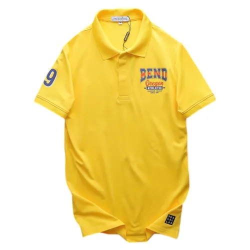 Áo thun nam cổ bẻ CS245 có size 3X, in logo trước ngực và tay áo