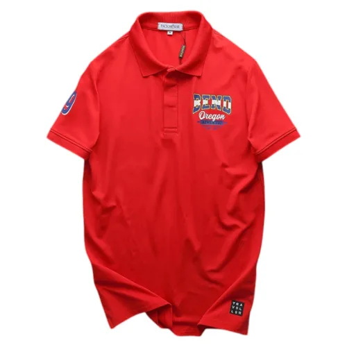 Áo thun nam cổ bẻ CS245 có size 3X, in logo trước ngực và tay áo