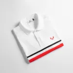Áo Polo Nam Tay Ngắn Họa Tiết Sọc, Có Size 3XL