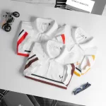Áo Polo Nam Tay Ngắn Họa Tiết Sọc, Có Size 3XL