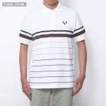 Áo Polo Nam Tay Ngắn Họa Tiết Sọc, Có Size 3XL