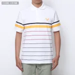 Áo Polo Nam Tay Ngắn Họa Tiết Sọc, Có Size 3XL