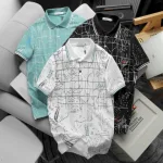 Pack Horse Áo Thun Nam Cổ Bẻ Họa Tiết, Có Size 3x