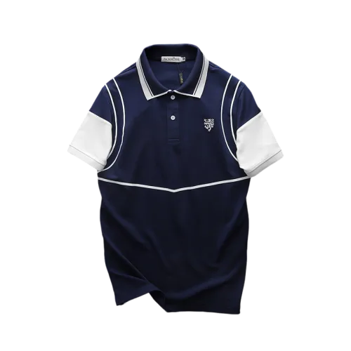 Chuyên sỉ áo Thun Nam Cổ Bẻ Pack Horse Logo Thêu Nổi In Chữ Holy Trinity (Có Size 3x)