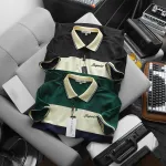 Áo thun nam Pack Horse cổ bẻ, thêu logo Superior trước ngực, size 3X