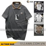 Chỗ sỉ áo Thun Nam Cổ Bẻ Pack Horse Thêu Nổi Logo Chữ KK (Có size 3x)