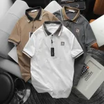 Chỗ sỉ áo Thun Nam Cổ Bẻ Pack Horse Thêu Nổi Logo Chữ KK (Có size 3x)