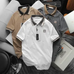 Chỗ sỉ áo Thun Nam Cổ Bẻ Pack Horse Thêu Nổi Logo Chữ KK (Có size 3x)