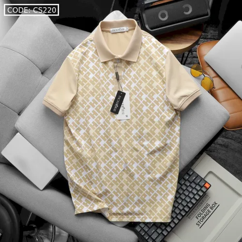 Chỗ sỉ áo Thun Nam Cổ Bẻ Pack Hourse In Hoạ Tiết Chữ HP (Có size 3x)