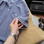 Shop sỉ áo Thun Nam Cổ Bẻ Pack Hourse Thêu Chữ Polo TE