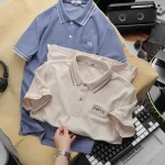 Shop sỉ áo Thun Nam Cổ Bẻ Pack Hourse Thêu Chữ Polo TE