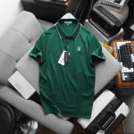Chuyên sỉ áo Thun Nam Cổ Bẻ PackHorse Thêu Nổi Logo 2 Màu Cao Cấp (Có size 3x)