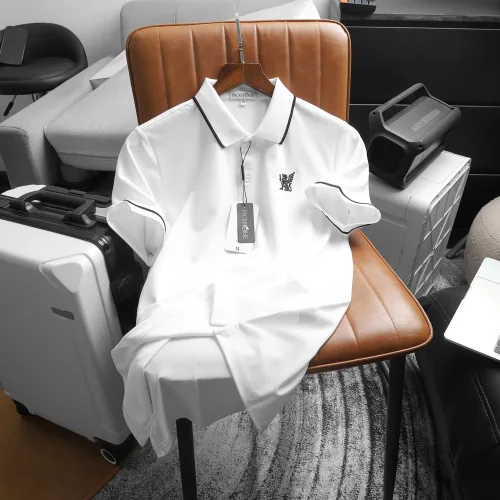 Chuyên sỉ áo Thun Nam Cổ Bẻ PackHorse Thêu Nổi Logo 2 Màu Cao Cấp (Có size 3x)