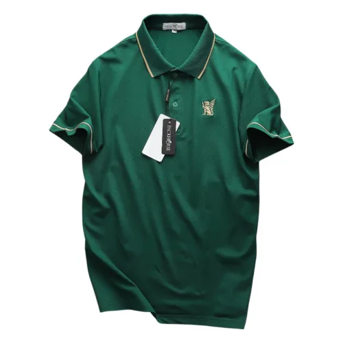 Chuyên sỉ áo Thun Nam Cổ Bẻ PackHorse Thêu Nổi Logo 2 Màu Cao Cấp (Có size 3x)
