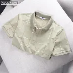 Nơi lấy sỉ áo Thun Nam Cổ Bẻ Phối Hoạ Tiết Kẻ Sọc (Có size 3x)