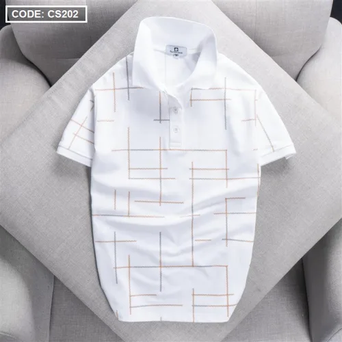 Nơi lấy sỉ áo Thun Nam Cổ Bẻ Phối Hoạ Tiết Kẻ Sọc (Có size 3x)