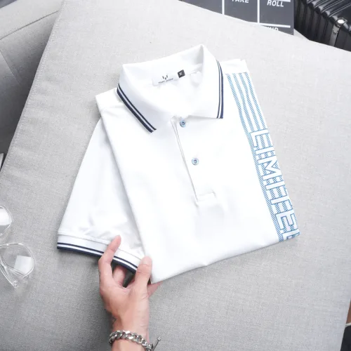 Áo Polo Nam Cá Sấu Poly Phối Sọc, Size 3XL