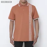 Áo Polo Nam Cá Sấu Poly Phối Sọc, Size 3XL