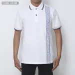 Áo Polo Nam Cá Sấu Poly Phối Sọc, Size 3XL