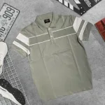 Shop sỉ áo Thun Nam Cổ Bẻ Phối Sọc Áo Trẻ Trung (Có Size 3XL)