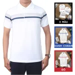 Nơi lấy sỉ áo Thun Nam Có Cổ Tay Ngắn Phối Sọc