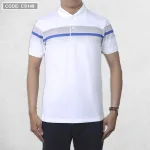 Nơi lấy sỉ áo Thun Nam Có Cổ Tay Ngắn Phối Sọc