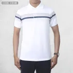 Nơi lấy sỉ áo Thun Nam Có Cổ Tay Ngắn Phối Sọc