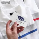 Nơi lấy sỉ áo Thun Nam Có Cổ Tay Ngắn Phối Sọc