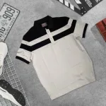 Shop sỉ áo Thun Nam Cổ Bẻ Sọc Ngang Phối Màu Trẻ Trung (Có Size 3XL)