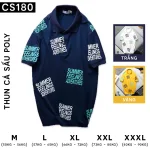 Chỗ sỉ áo Thun Nam Có Cổ Polo Tay Ngắn Summer (Có Size 3XL)
