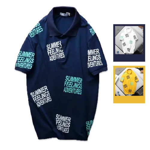 Chỗ sỉ áo Thun Nam Có Cổ Polo Tay Ngắn Summer (Có Size 3XL)