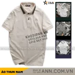 Chuyên sỉ áo Thun Nam Cổ Bẻ Thêu Chữ G (Có size 3x)