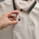 Chuyên sỉ áo Thun Nam Cổ Bẻ Thêu Chữ G (Có size 3x)