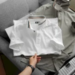 Chuyên sỉ áo Thun Nam Cổ Bẻ Thêu Chữ G (Có size 3x)