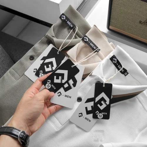 Chuyên sỉ áo Thun Nam Cổ Bẻ Thêu Chữ G (Có size 3x)