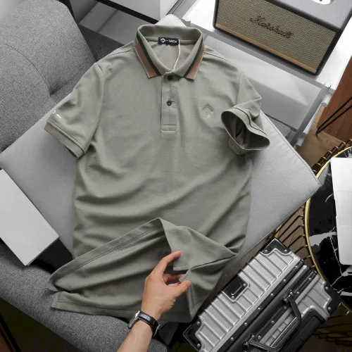 Chuyên sỉ áo Thun Nam Cổ Bẻ Thêu Chữ G (Có size 3x)