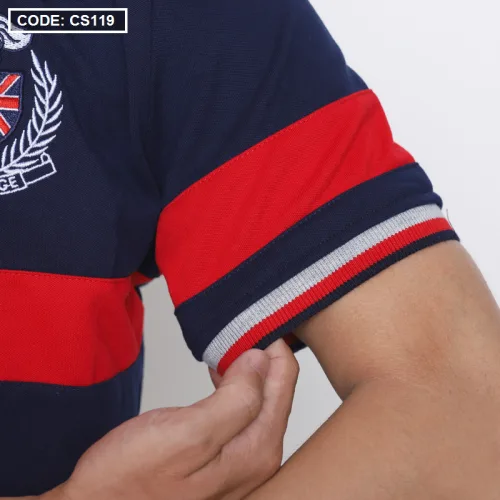 Áo Polo Nam Vải Cá Sấu Thêu Logo