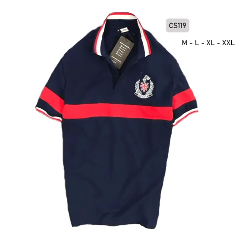 Áo Polo Nam Vải Cá Sấu Thêu Logo