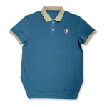 Nguồn hàng sỉ áo Thun Nam Cổ Bẻ Thêu Logo Hình Con Sói Và Viền Bo Tay Áo (Có Size 3XL)