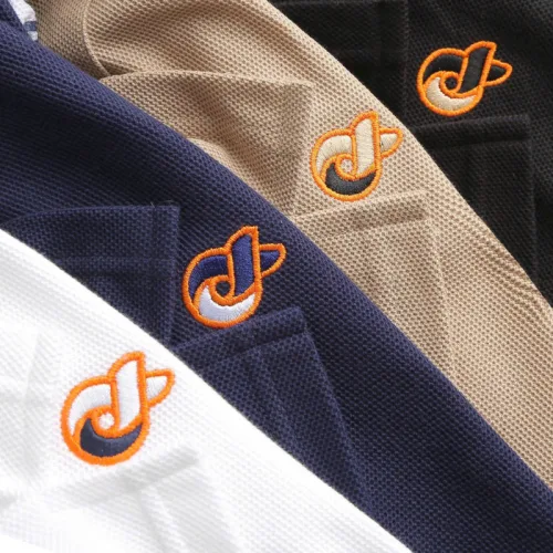 Áo Polo Nam Thêu Logo Ngực, Phối Họa Tiết Chữ G Size 3XL
