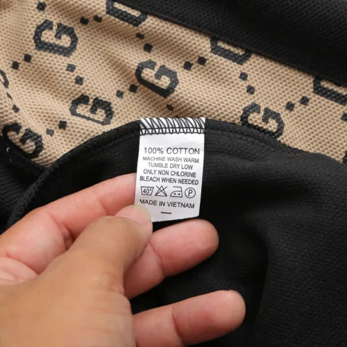 Áo Polo Nam Thêu Logo Ngực, Phối Họa Tiết Chữ G Size 3XL
