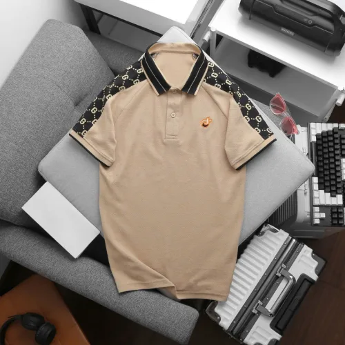 Áo Polo Nam Thêu Logo Ngực, Phối Họa Tiết Chữ G Size 3XL
