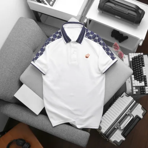 Áo Polo Nam Thêu Logo Ngực, Phối Họa Tiết Chữ G Size 3XL