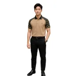Áo Polo Nam Thêu Logo Ngực, Phối Họa Tiết Chữ G Size 3XL
