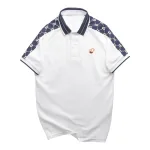 Áo Polo Nam Thêu Logo Ngực, Phối Họa Tiết Chữ G Size 3XL