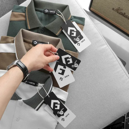 Áo Polo Nam Cổ Bẻ Logo Lục Giác Thêu Nổi, Có Size 3X